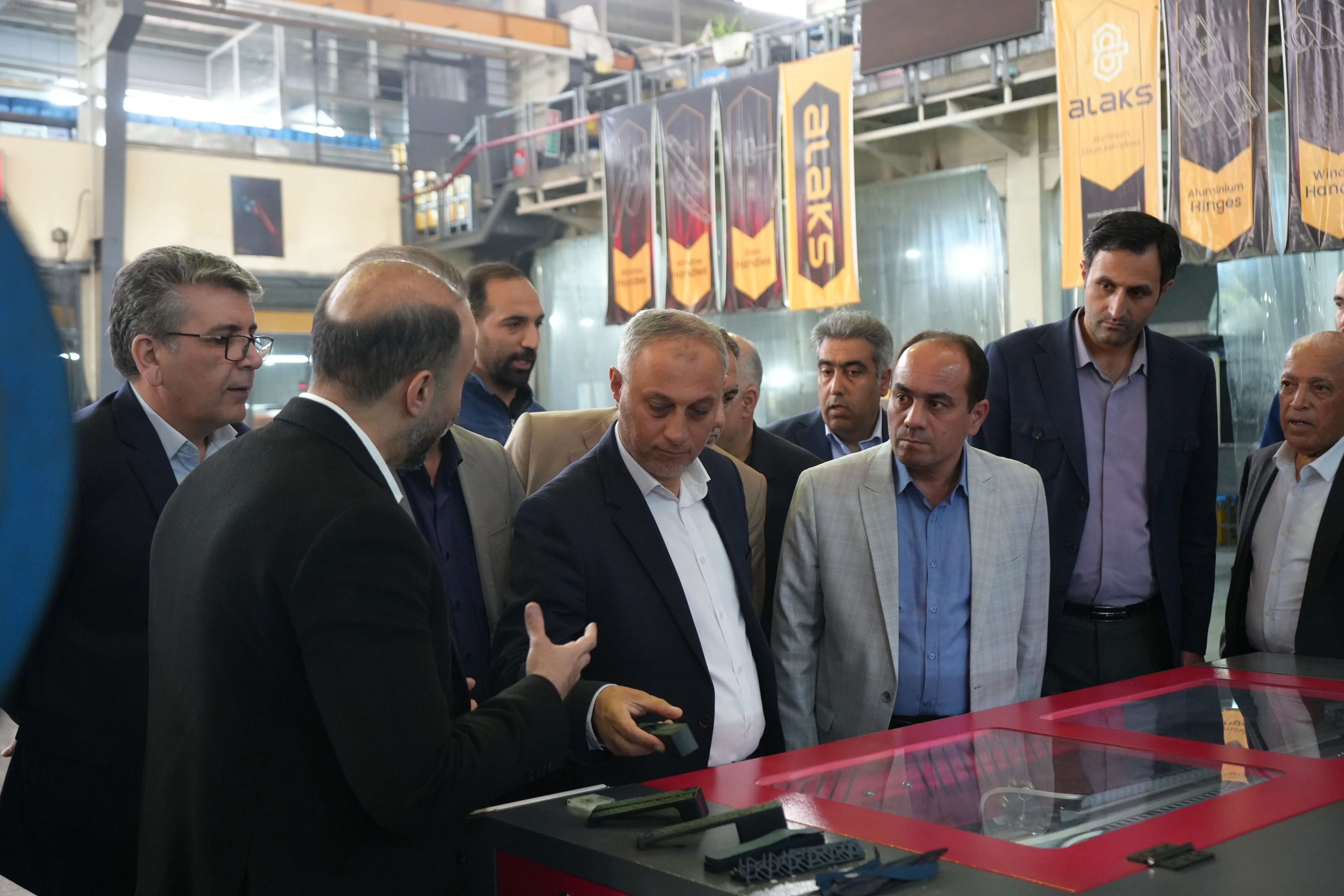 بازدید رئیس خانه صنعت، معدن و تجارت استان آذربایجان شرقی